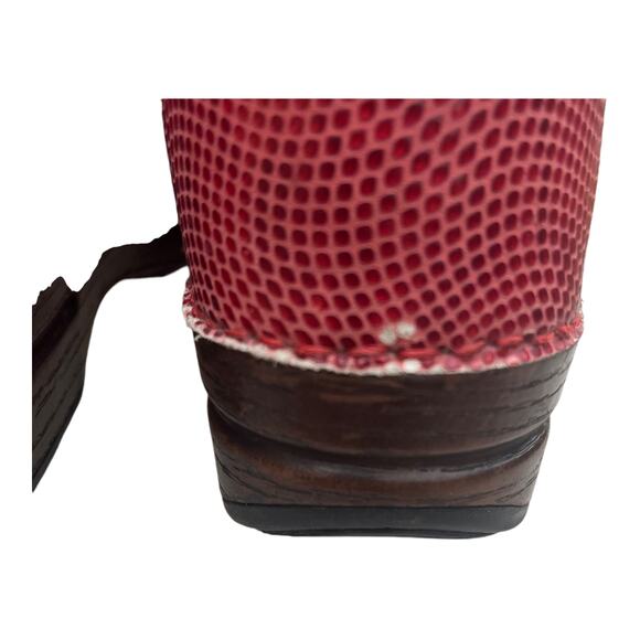 Dansko Pro XP 2.0 Clog Red Texture Size 41 Slip Resistant Nursing Professional - Picture 7 of 14